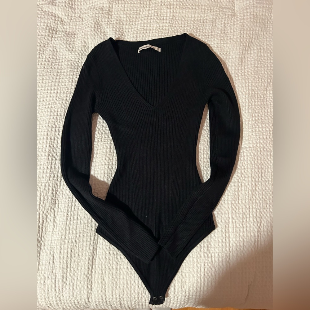 Abercrombie and Fitch Ribbed Bodysuit